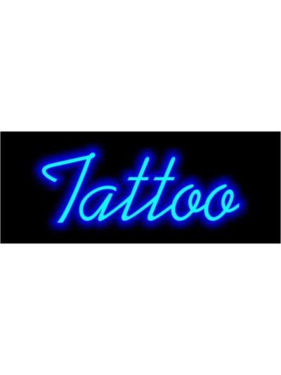 Neon Tatto Yazı Neon Led Neon Tattoo Figürü Led Neon Soft
