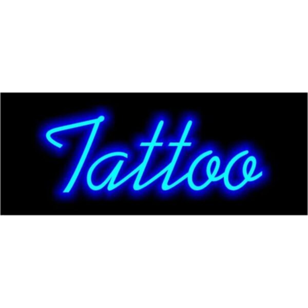 Neon Tatto Yazı Neon Led Neon Tattoo Figürü Led Neon Soft