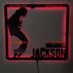 Michael Jackson Led Işıklı Tablo Dekoratif Aydınlatma