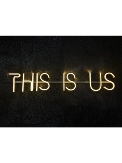 Neon Led Dekoratif Yazı This Is Us