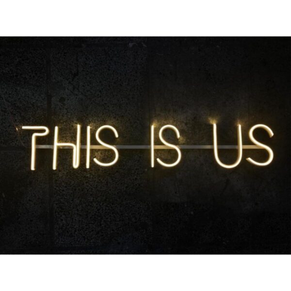 Neon Led Dekoratif Yazı This Is Us