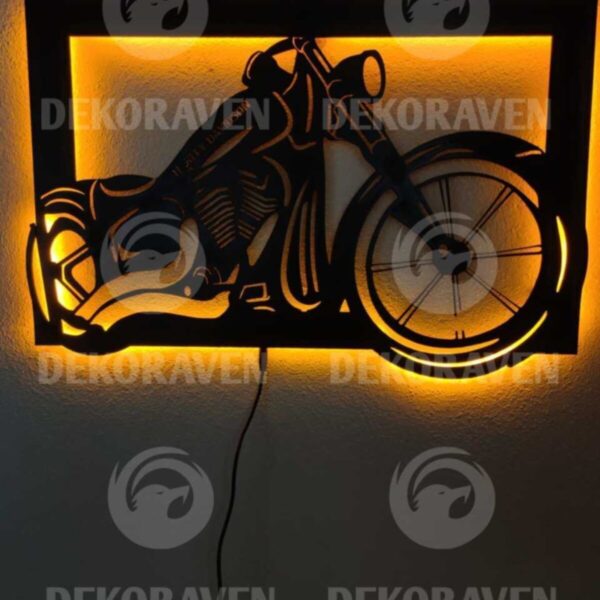 Motor Led Işıklı Tablo