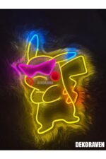 Pikachu Neon Tabela Dekoratif Aydınlatma