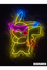 Pikachu Neon Tabela Dekoratif Aydınlatma - Görsel 2