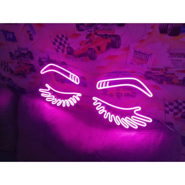 Kaş kirpik neon led