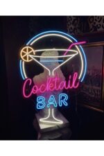 Cocktail bar neon led