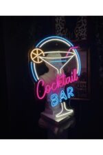 Cocktail bar neon led - Görsel 3