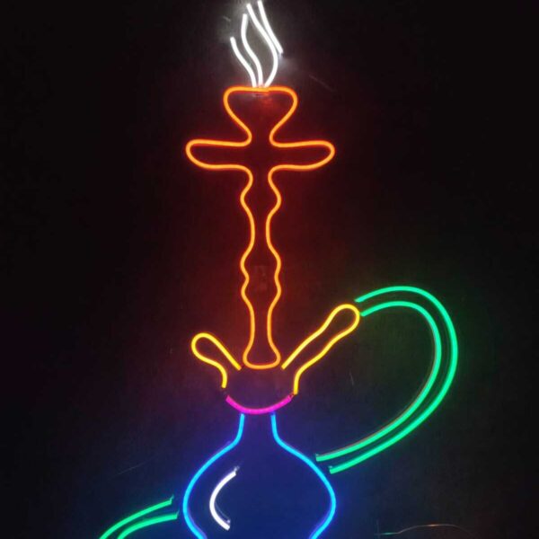 Nargile Neon Led Tabela Dekoratif Aydınlatma(50x35cm)
