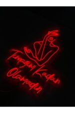 Tırnağım Kadar Olamadın Neon Dekoratif Aydınlatma - Görsel 2