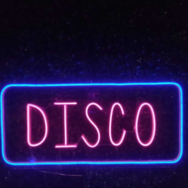 Disco neon Led tabela dekoratif aydınlatma(60x30cm)