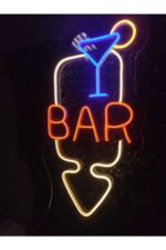 Bar Kadeh Neon yazı Led Tabela Dekoratif Aydınlatma(60x30cm) - Görsel 3