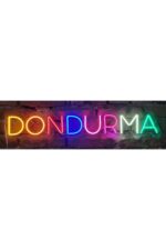 dondurma neon ledli duvar aydınlatması