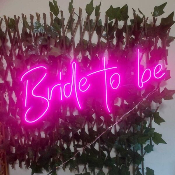 Bride To Be Yazılı Neon Led