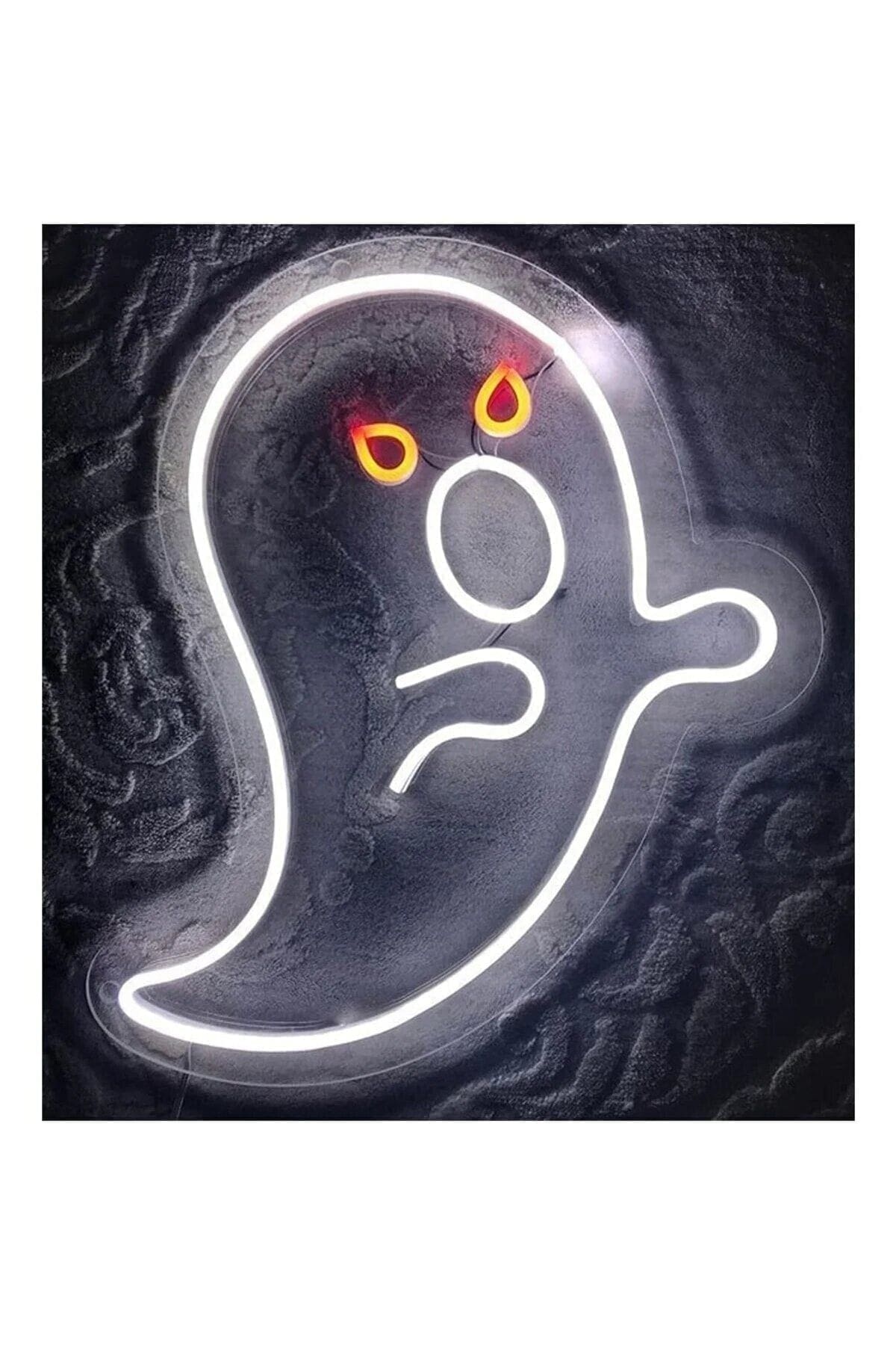 1_org_zoom Hayalet Neon Led Tabela Dekoratif Aydınlatma(50x30cm) - Görsel 1