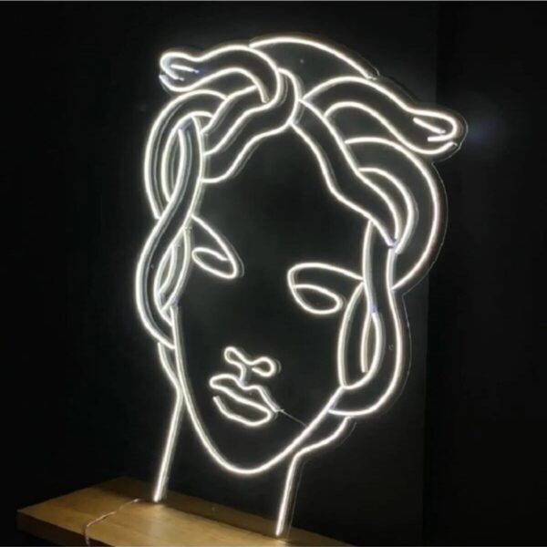 Medusa Neon Led Dekoratif Aydınlatma Ve Gece Lambası