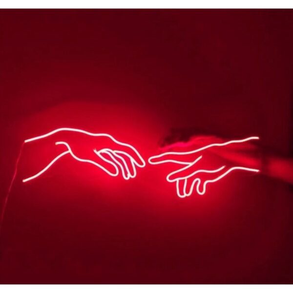 Creation Of Adams Neon Led Aydınlatma Dekoratif Neon(30x70cm)
