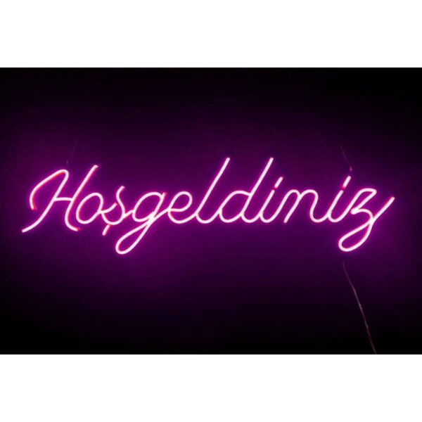 Hoşgeldiniz Kafe Neon Tabela(70x20cm)