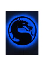 Mortal Kombat Ejderha Led Işıklı Tablo