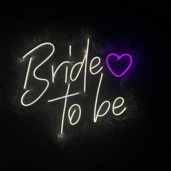 Bride To Be Neon Yazı Tabela Dekoratif Işık Organizasyon Arka Plan Aydınlatma Neon günışığı led