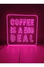 Coffee Kahve - Kahve Köşesi Kafe Neon Tabela Neon Yazı Dekoratif Aydınlatma