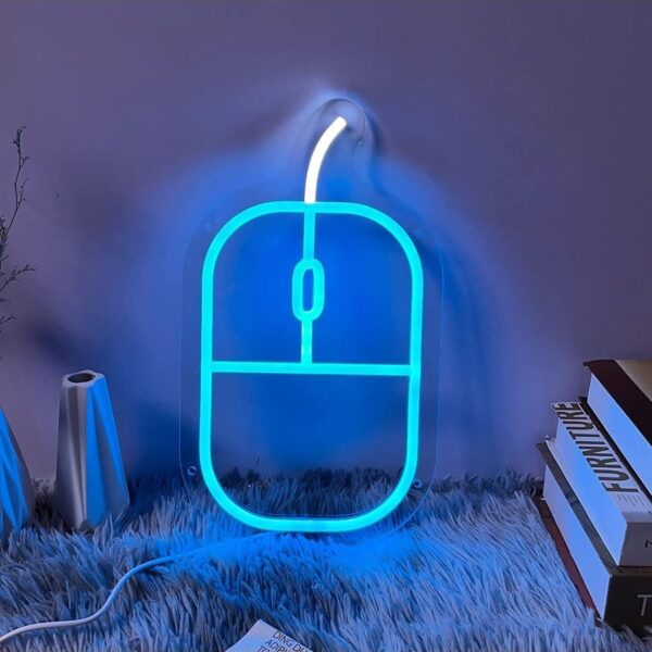 Mause-fare Neon Tabela Neon Yazı Dekoratif Aydınlatma