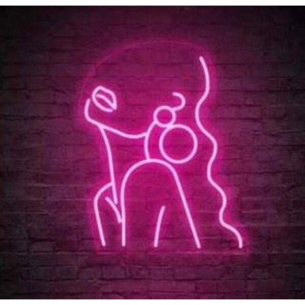 Kadın Figürü Neon Led