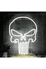 Punisher Neon Tabela Neon Yazı Dekoratif Aydınlatma