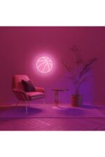 Basketbol Neon Tabela Neon Yazı Dekoratif Aydınlatma Ve Gece Lambası