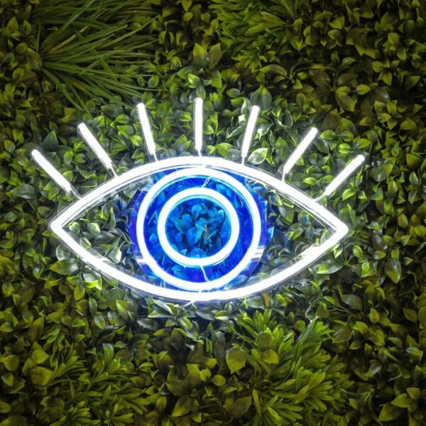 Göz Neon Tabela Neon Yazı Dekoratif Aydınlatma Ve Gece Lambası