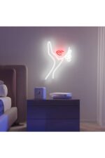 Kadın Women Küpe Neon Tabela Neon Yazı Dekoratif Aydınlatma Ve Gece Lambası