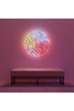 Love Neon Tabela Neon Yazı Dekoratif Aydınlatma Ve Gece Lambası