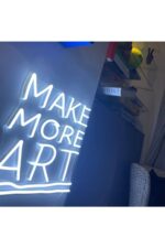 Make More Art Neon Tabela Neon Yazı Dekoratif Aydınlatma Ve Gece Lambası