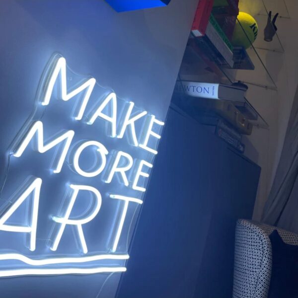 Make More Art Neon Tabela Neon Yazı Dekoratif Aydınlatma Ve Gece Lambası