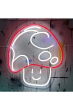 Mantar Neon Tabela Neon Yazı Dekoratif Aydınlatma Ve Gece Lambası