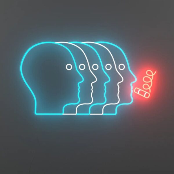 Insanlar-people Neon Tabela Neon Yazı Dekoratif Aydınlatma Ve Gece Lambası