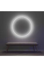 Daire Yuvarlak Neon Tabela Neon Yazı Dekoratif Aydınlatma Ve Gece Lambası