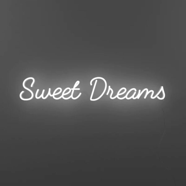 Sweet Dreams Neon Tabela Neon Yazı Dekoratif Aydınlatma Ve Gece Lambası