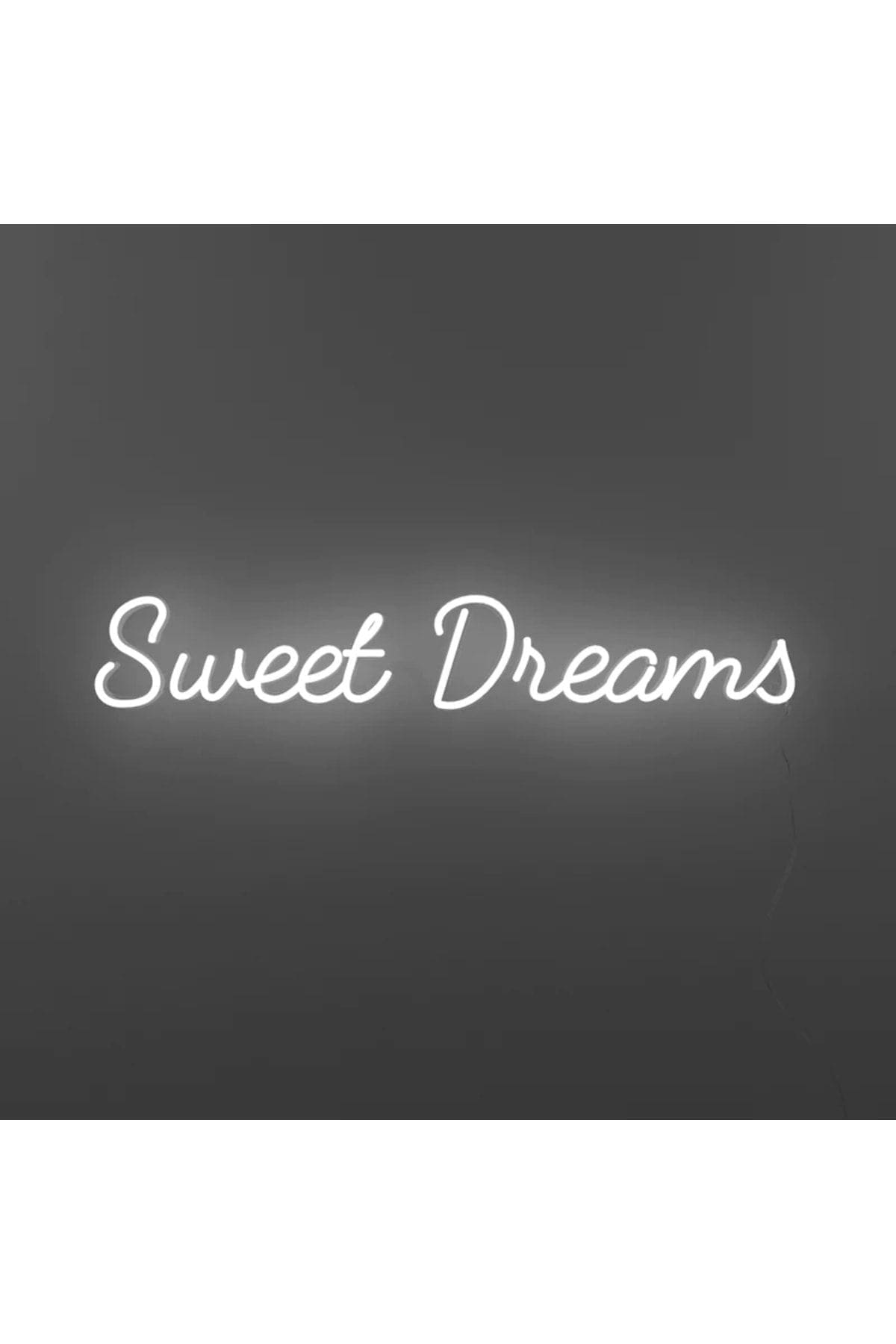 1_org_zoom Sweet Dreams Neon Tabela Neon Yazı Dekoratif Aydınlatma Ve Gece Lambası - Görsel 1
