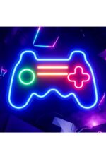 Playstation Neon Tabela Neon Yazı Dekoratif Aydınlatma Ve Gece Lambası