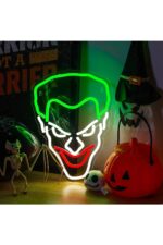 Joker Neon Tabela Neon Yazı Dekoratif Aydınlatma Ve Gece Lambası