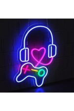 Gamer Neon Tabela Neon Yazı Dekoratif Aydınlatma Ve Gece Lambası