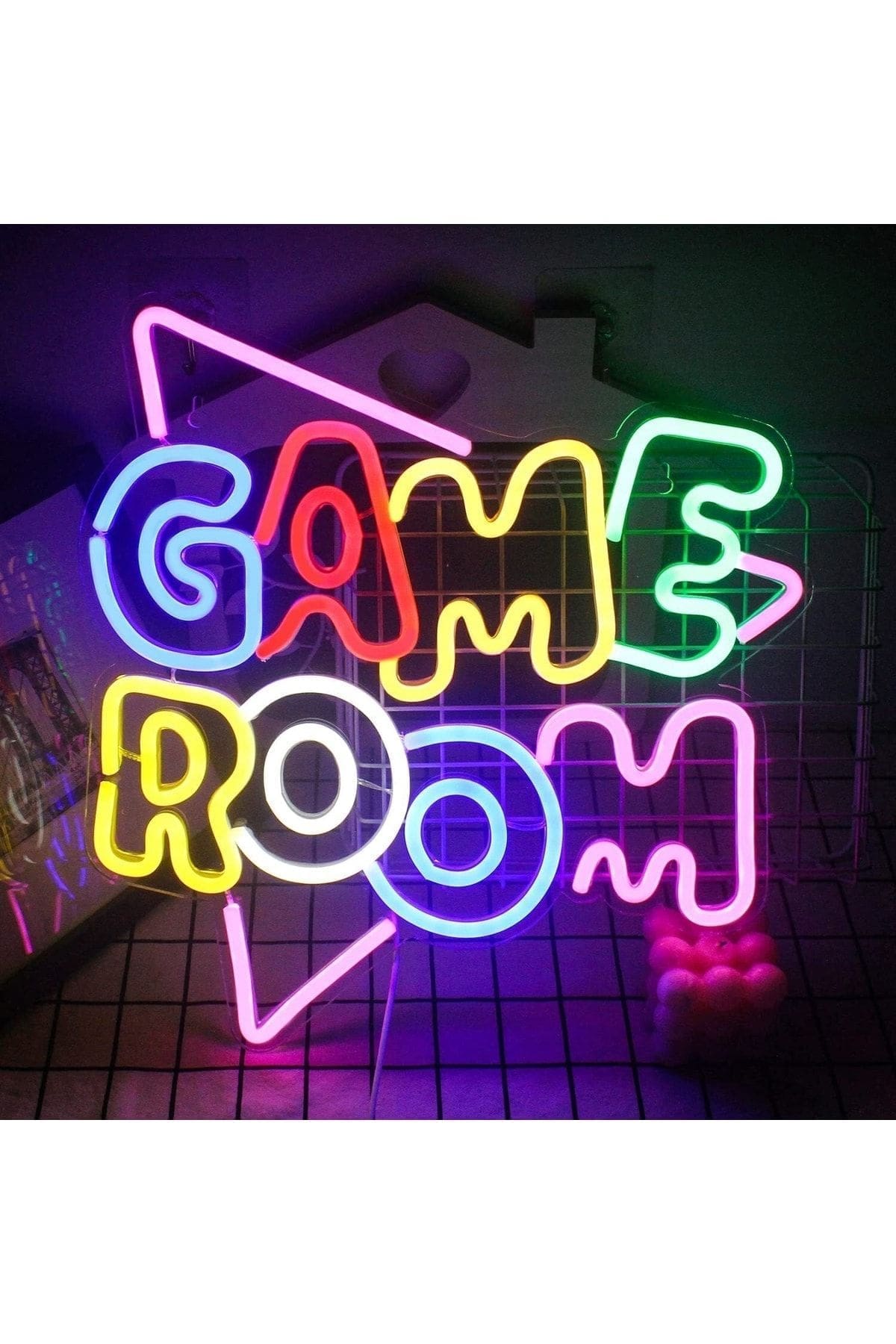 1_org_zoom Gamer-gamer Room Neon Tabela Neon Yazı Dekoratif Aydınlatma Ve Gece Lambası - Görsel 1