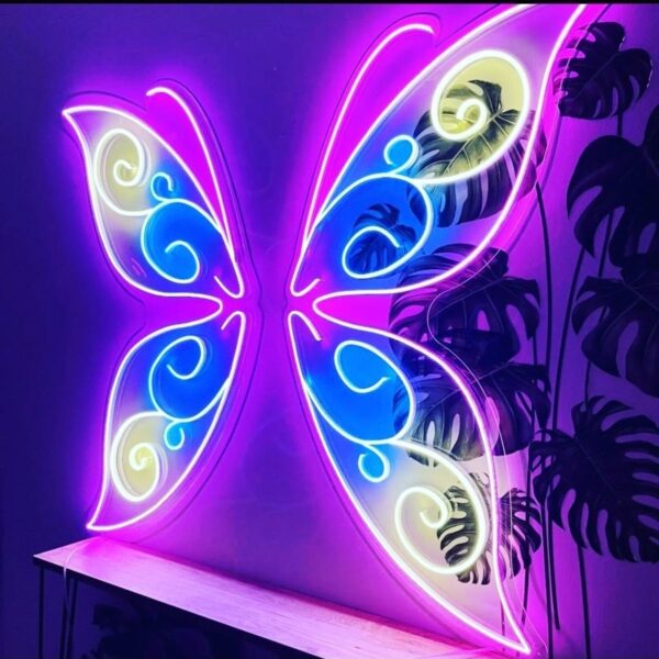 Kelebek Neon Led