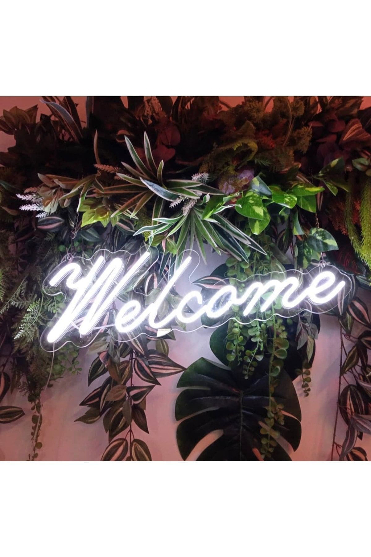 1_org_zoom Welcome Neon Yazı - Görsel 1