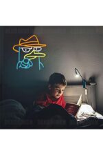 Fineas ve Förb Ornitorenk Perry Neon Tabela Dekoratif Aydınlatma - Görsel 3
