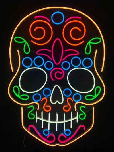 Sanatsal Kuru Kafa Neon Led