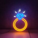 Yüzük Tektaş Kuyumcu Neon Led Tabela