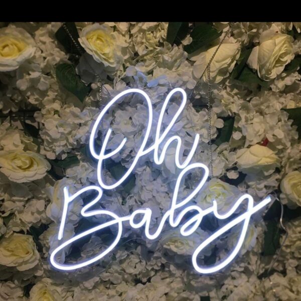 Oh Baby Neon Led Yazı