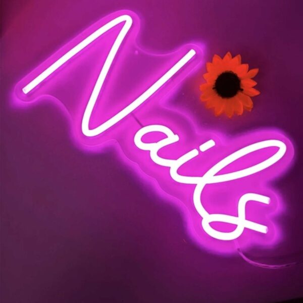 Nails Neon Led Yazı