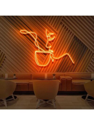 Neon Yüz Figürü